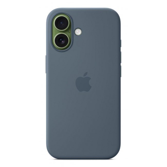 Apple iPhone 17 Silicone Case with MagSafe Anchor Blue