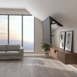 Maclean MC-880 Electric Ceiling TV Mount, 32