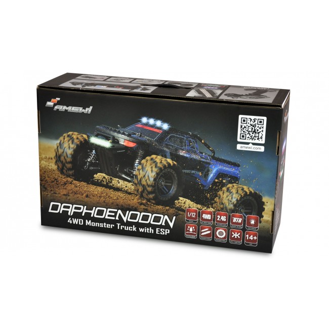 Amewi Daphoenodon Radio-Controlled (RC) model Monster truck Electric engine 1:12