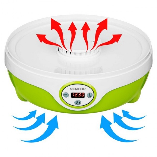 Sencor SFD 851GR food dehydrator Light Green, Transparent 240 W Sencor SFD 851GR food dehydrator Light Green, Transparent 240 W