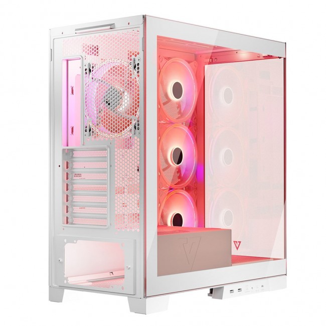 Modecom Volcano SPACE APEX ARGB MIDI Midi Tower White