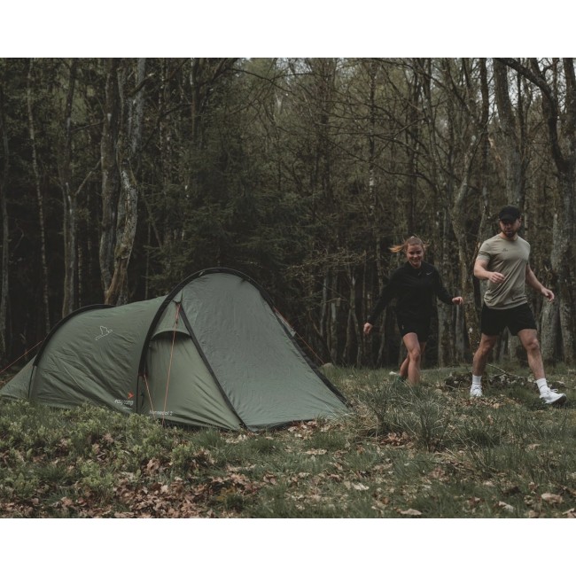 Easy Camp Hemsedal 2 Green Tunnel tent Easy Camp Hemsedal 2 Green Tunnel tent