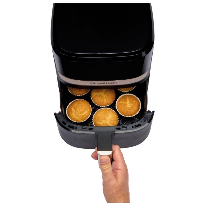 Russell Hobbs SatisFry Hei luftfritteuse Single 4.3 L Stand-alone 1300 W Hot air fryer Black