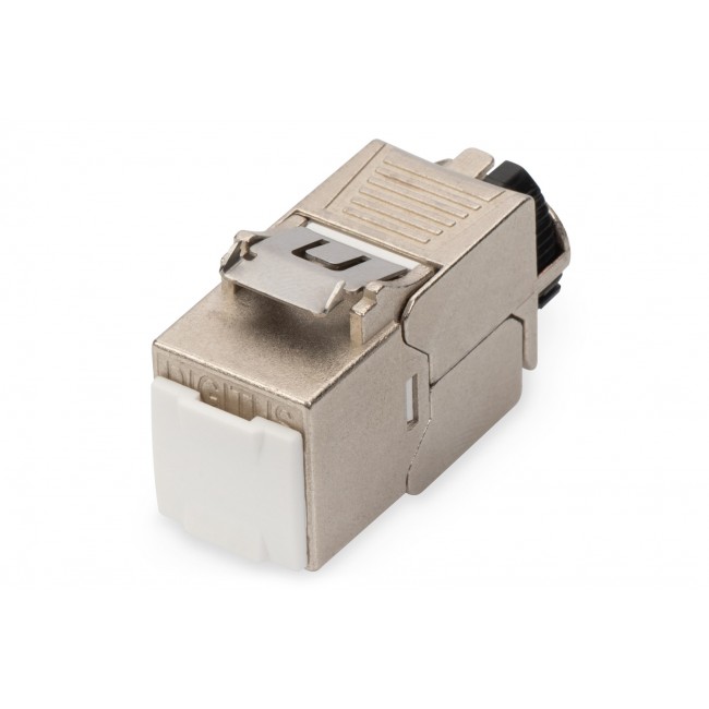 Digitus CAT 6A Keystone module, shielded with intelligent cable manager, set (24 pieces)