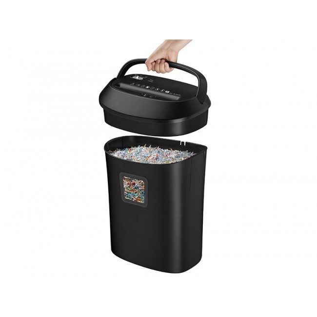 Tracer FileCrusher Paper Shredder, Black