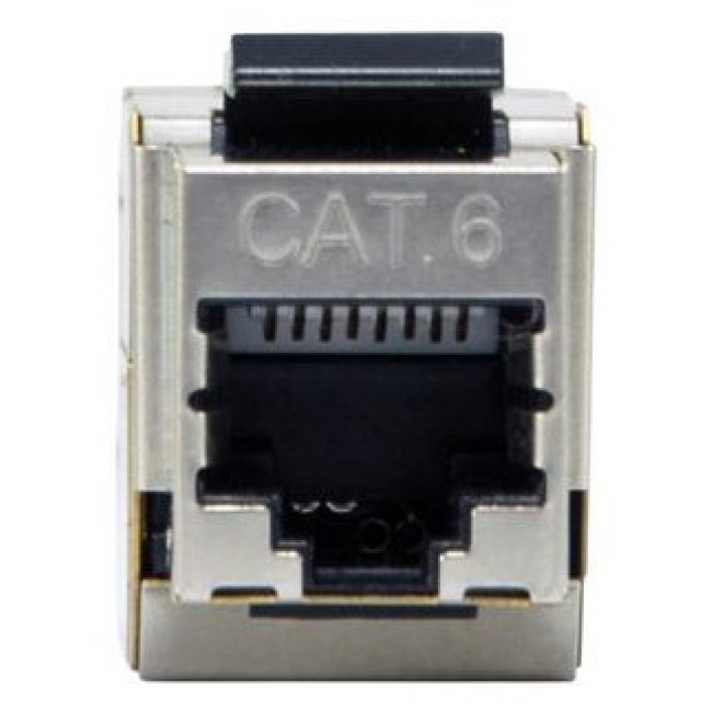 Equip Cat.6 Shielded Keystone Inline Coupler, 8pcs/Set