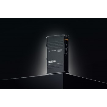 Teltonika Industrial router RUT140 2x RJ45 100Mb/s, IP30