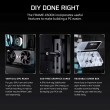 Corsair 4500X LX-R RGB Tempered Glass Mid-Tower, Black Midi Tower