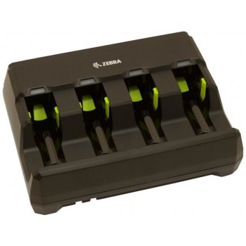 4 SLOT BATTERY CHARGER FOR 3600 SERIES BATTERY, POWER SUPPLY & AC LINE CORD ORDERED SEPARATELY