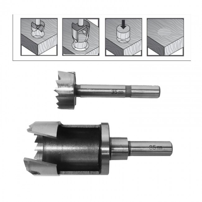 AWTOOLS WOOD CUTTER / MILLING CUTTER 40mm