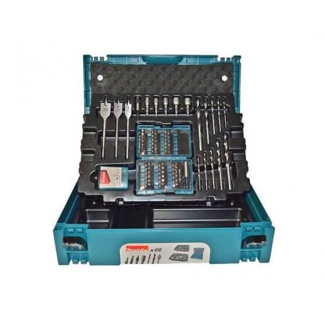 MAKITA 62pcs MAKPAC B-53908 drill and bit set MAKITA 62pcs MAKPAC B-53908 drill and bit set