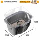 FERPLAST Atlas Bike 20 Rapid - bicycle basket for animals FERPLAST Atlas Bike 20 Rapid - bicycle basket for animals