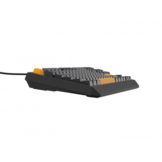 GENESIS Thor 230 TKL keyboard Gaming USB + RF Wireless + Bluetooth QWERTY Black, Grey, Orange
