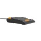 GENESIS Thor 230 TKL keyboard Gaming USB + RF Wireless + Bluetooth QWERTY Black, Grey, Orange