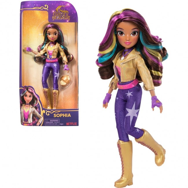 Unicorn Academy, Sophia Doll with 6 Accessories, 9.5 , Dolls & Unicorn Toys for Girls Ages 4 and up
