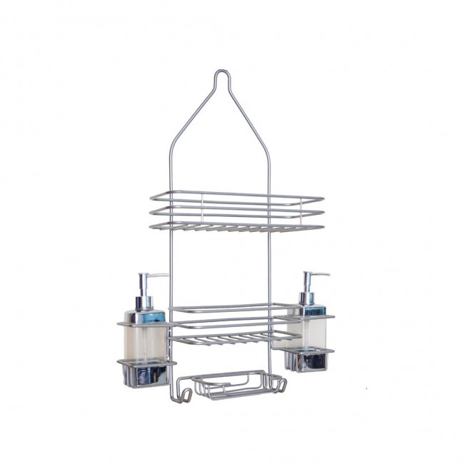 RAYEN Shower shelf with soap dispensers RAYEN Shower shelf with soap dispensers