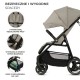 Kinderkraft pram TRIG 3 STONE BEIGE Beige Kinderkraft pram TRIG 3 STONE BEIGE Beige
