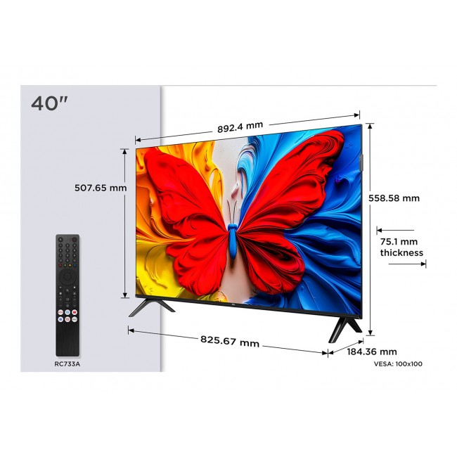 TCL S59K 40S59K TV 101.6 cm (40 TCL S59K 40S59K TV 101.6 cm (40