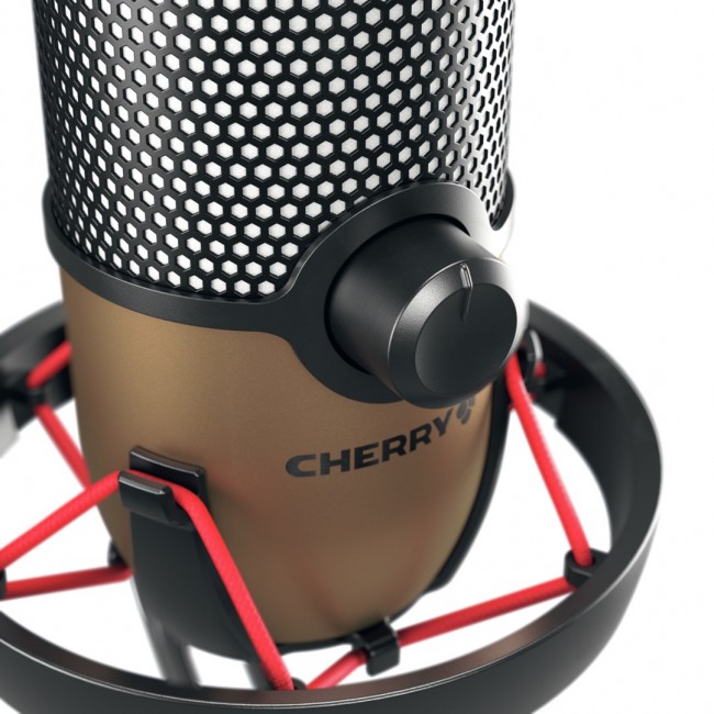 CHERRY UM 9.0 PRO RGB Black, Copper Table microphone CHERRY UM 9.0 PRO RGB Black, Copper Table microphone