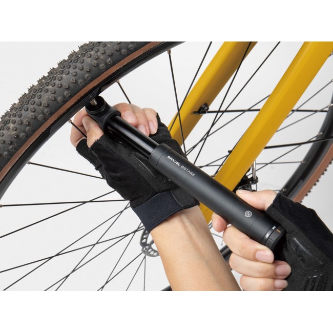 Topeak Gravel 2Stage Black Hand air pump Topeak Gravel 2Stage Black Hand air pump