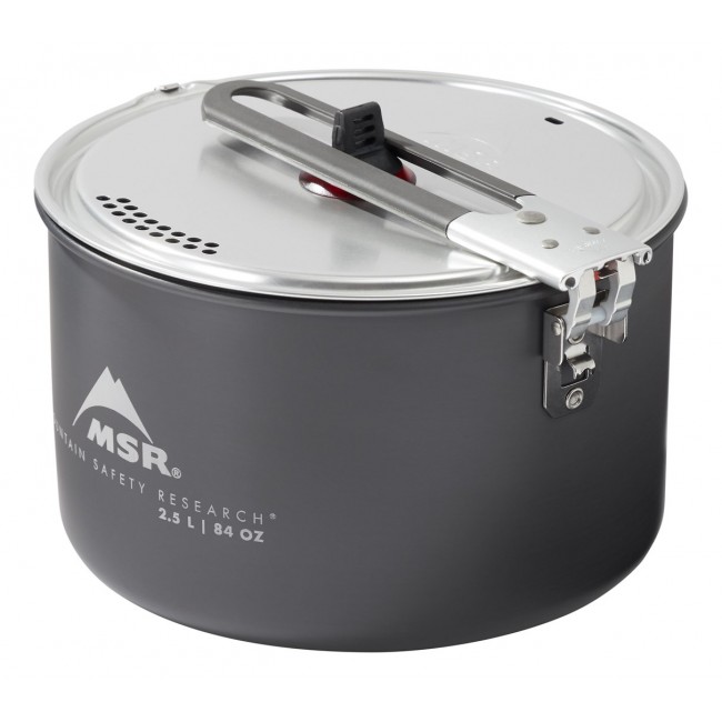 MSR 13231 camping cookware Pot 2.5 L Aluminium, Grey MSR 13231 camping cookware Pot 2.5 L Aluminium, Grey