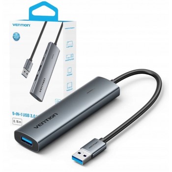 Hub 5v1 USB-AVention 0.15m