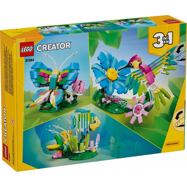 LEGO CREATOR 3 IN 1 31384 Wild Animals: Colorful Hummingbird