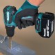 Makita DDF490Z drill 1900 RPM Keyless 1.7 kg Blue, Black