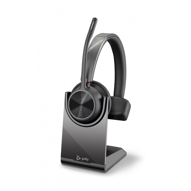 POLY Voyager 4310 USB-C Headset +BT700 dongle +Charging Stand
