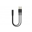 Deltaco Gaming GAM-190 headphones/headset Wired Head-band Black