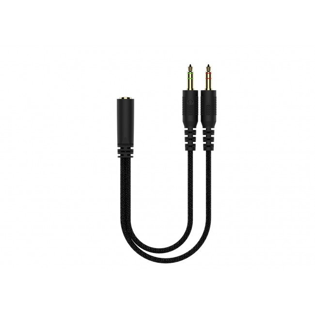 Deltaco Gaming GAM-190 headphones/headset Wired Head-band Black
