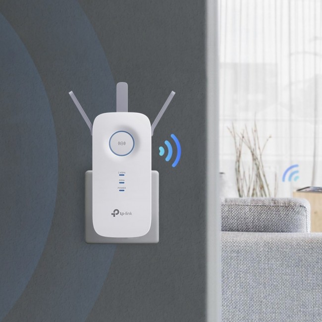 TP-Link RE450 Network transmitter & receiver White 10, 100, 1000 Mbit/s