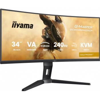 iiyama G-MASTER GCB3486WQSCP-B1 computer monitor 86.4 cm (34