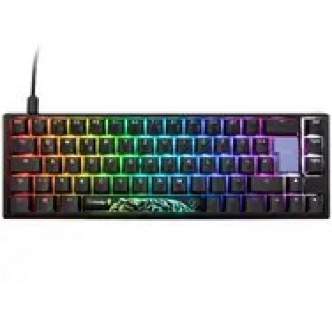 Ducky One 3 Classic SF keyboard Gaming USB QWERTZ German Black, White