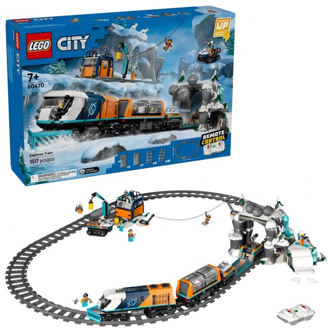 LEGO CITY 60470 Explorers Artic Polar Express Train