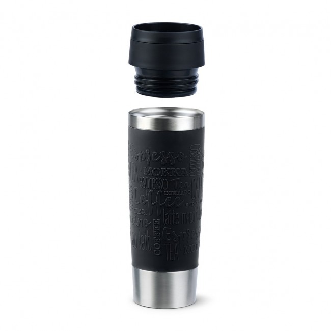 EMSA Travel Mug Classic N2022000 travel mug 500 ml Black, Stainless steel Stainless steel EMSA Travel Mug Classic N2022000 travel mug 500 ml Black, Stainless steel Stainless steel