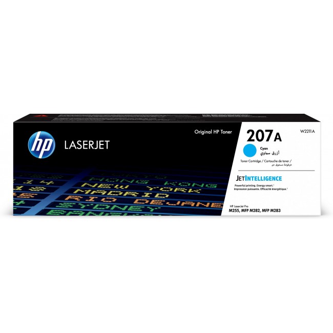 HP 207A Cyan Original LaserJet Toner Cartridge HP 207A Cyan Original LaserJet Toner Cartridge