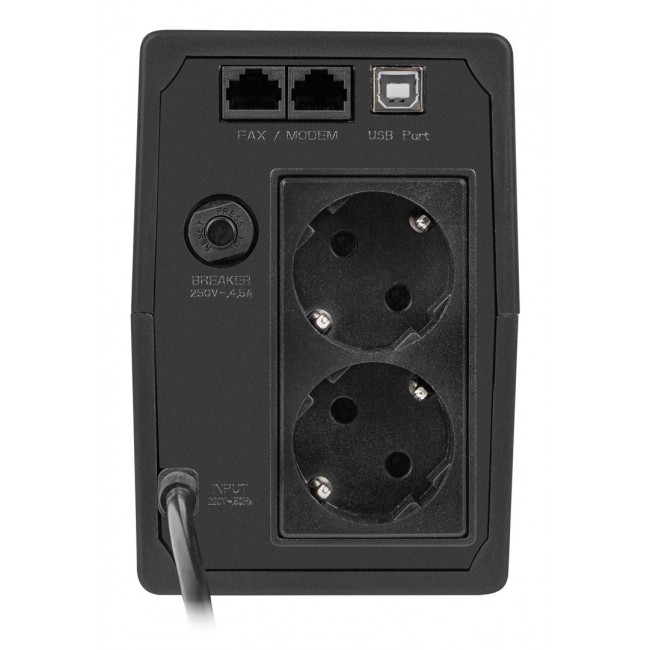 Armac H/850F/LED/V2 uninterruptible power supply (UPS) Line-Interactive 0.85 kVA 480 W 2 AC outlet(s) Armac H/850F/LED/V2 uninterruptible power supply (UPS) Line-Interactive 0.85 kVA 480 W 2 AC outlet(s)