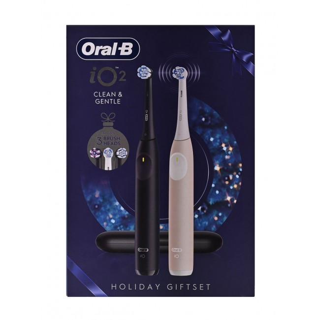 ORAL-B IO2 DUO XMAS TOOTHBRUSH SET