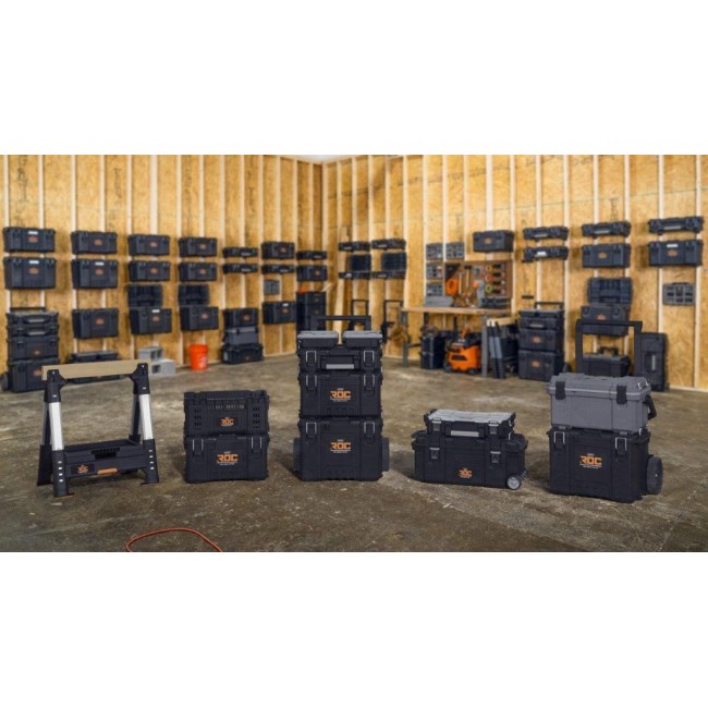 SET OF 3 TOOLBOXES ROC PRO GEAR 2,0 KETER