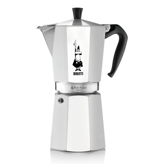 Bialetti Moka Express Moka pot 0.55 L Black, Silver