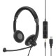 EPOS IMPACT SC 75 USB MS Headset, kabelgebunden, Kopfb gel, Anrufe/Musik, USB Typ-A, Schwarz