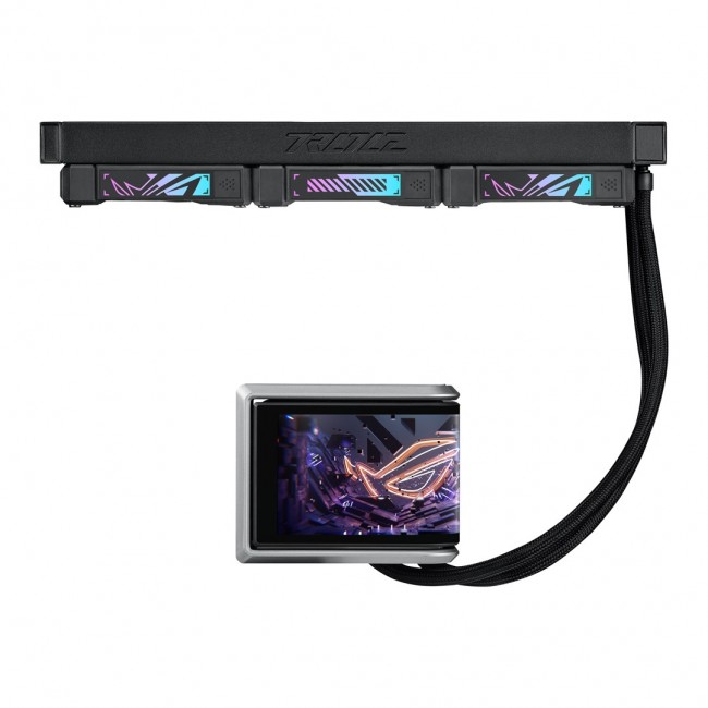 ASUS ROG RYUO IV 360 ARGB Processor All-in-one liquid cooler 12 cm Black ASUS ROG RYUO IV 360 ARGB Processor All-in-one liquid cooler 12 cm Black