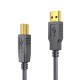 PureLink DS2000-100 USB cable USB 2.0 10 m USB A USB B 0.48 Gbit/s Black