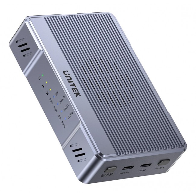 UNITEK SolidForce SSD enclosure Grey M.2 UNITEK SolidForce SSD enclosure Grey M.2