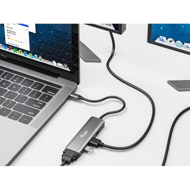 Equip USB-C to HDMI/DisplayPort/VGA /USB Adapter Equip USB-C to HDMI/DisplayPort/VGA /USB Adapter