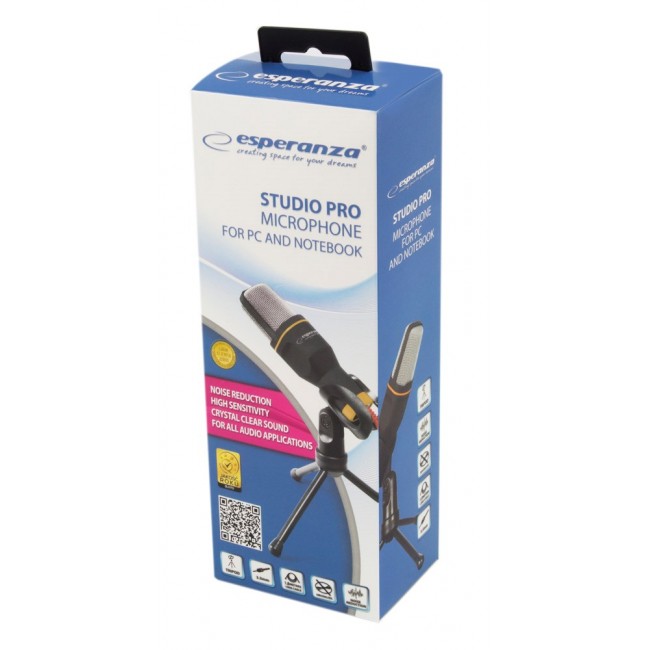Esperanza EH182 Table microphone Black