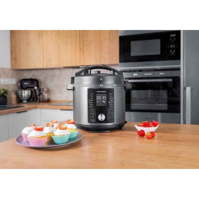 Concept Cookery CK8000 Multicooker with Air Fryer function 1500 W Black
