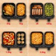 Tefal Easy Fry Dual XXL EY9428E0 fryer Double 11 L Stand-alone 2020 W Hot air fryer Black