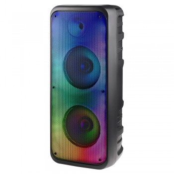 G o nik Defender BOOMER 35 Bluetooth 30W MP3/FM/SD/USB/AUX/TWS/LCD/RGB/MIC KARAOKE czarny
